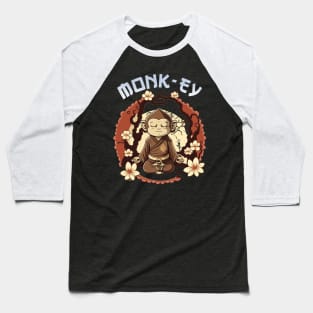 Monk-Ey Baseball T-Shirt